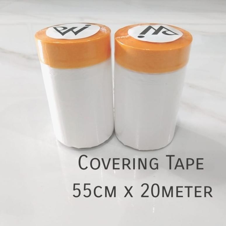 

Rd1- Perekat Solasi Isolasi Kertas Dan Plastik Covering Tape 55Cm X 20M