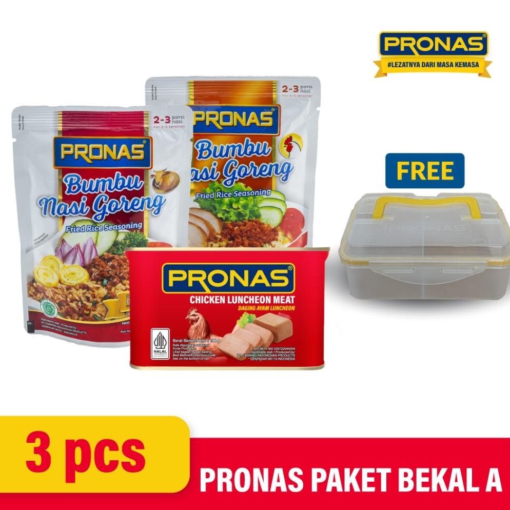 

NO_MORE PRONAS Paket Bekal Hemat A Free Lunch Box