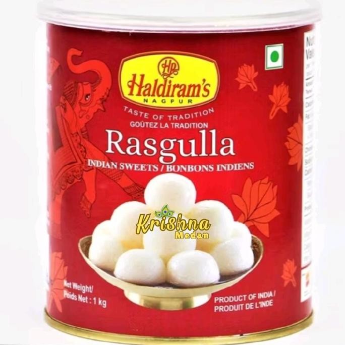 

Produk Terbaik] Haldiram's Rasgula 1Kg | Manisan India Rasgula