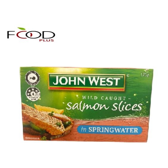 

NO_MORE John West Salmon Slices in Springwater 125g