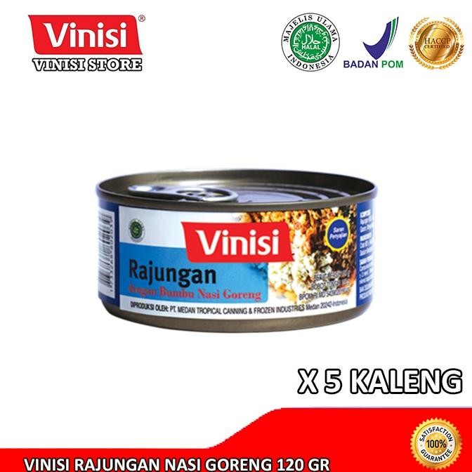 

NO_MORE Paket 5 Kaleng Vinisi Rajungan Nasi Goreng 120 Gr