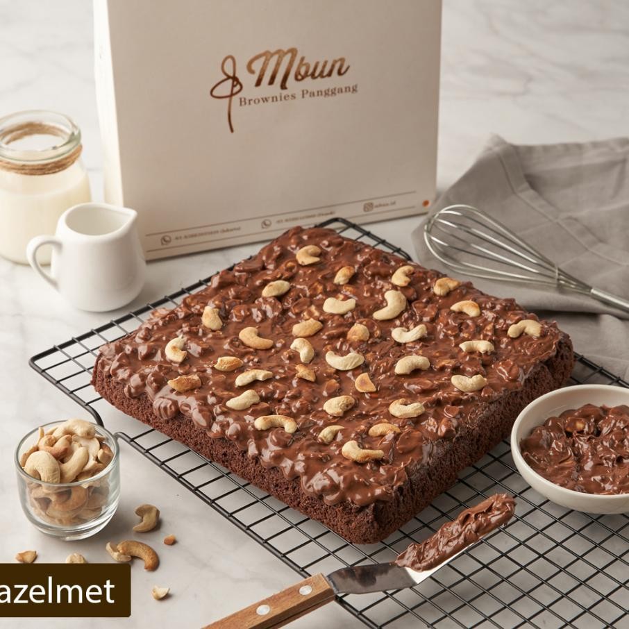 

Mbun Brownies Panggang Ukr 22X22 Brownies Panggang Brownies Melted Fudgy Brownies Coklat Keju Makanan Ringan