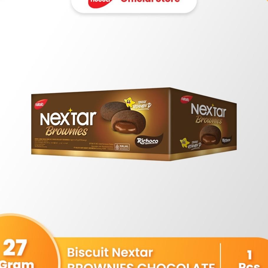 

Nextar Brownies Choco 27Gr X 10 Pcs Tekstur Lembut