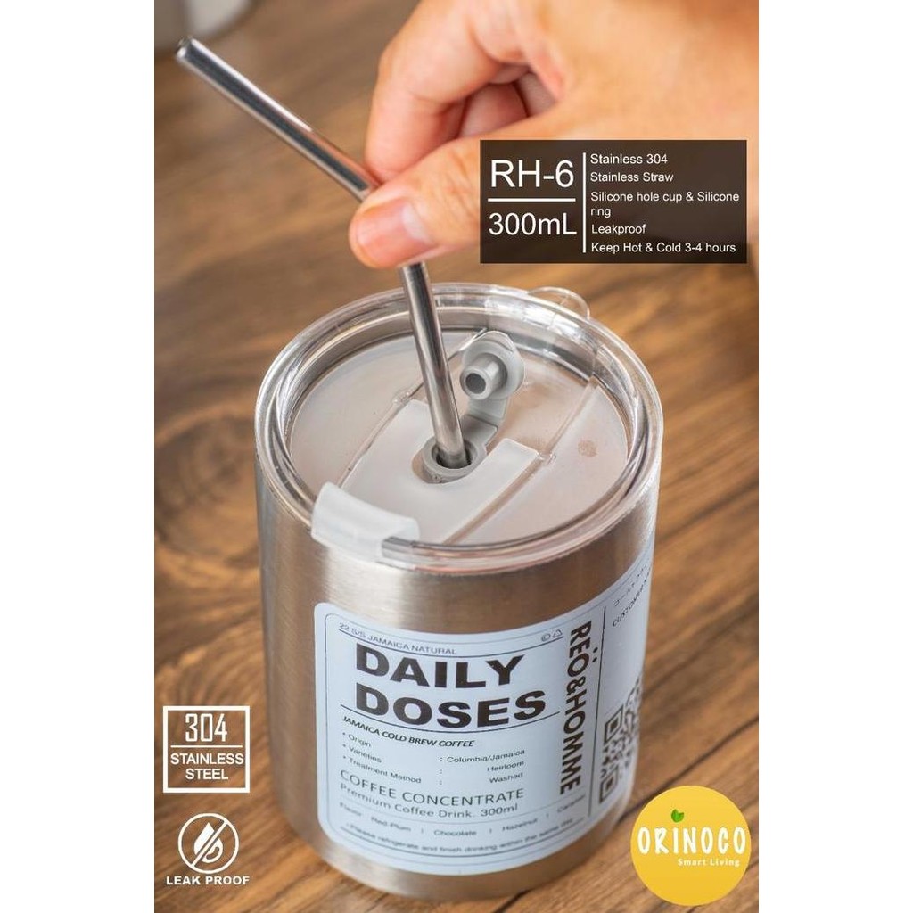 Orinoco Gelas Mug Stainless RH-7 Vacuum Flask Mug 600 ML Anti Tumpah PM