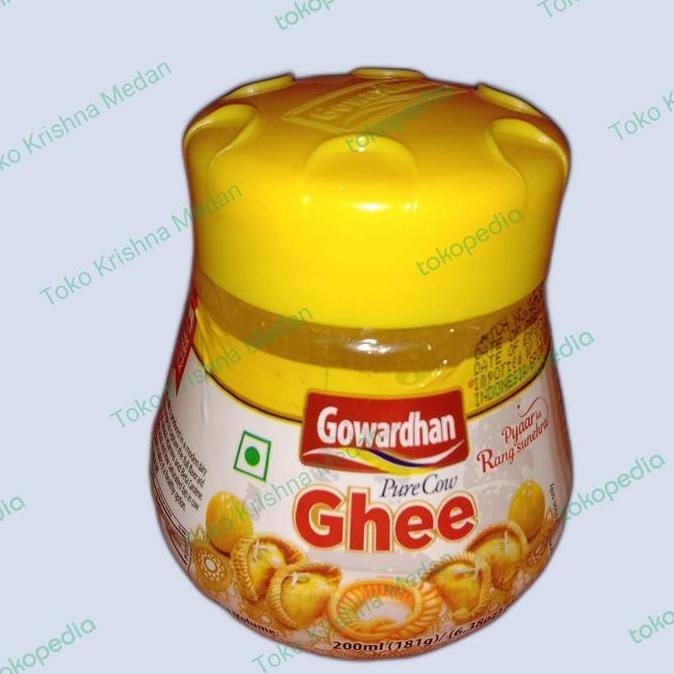 

langsung order saja] Gowardhan Ghee | Minyak Sapi | Minyak Samin 200ml