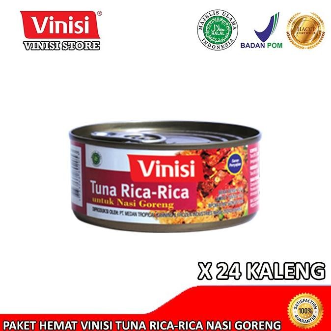 

NO_MORE Paket Hemat 1 Karton Vinisi Tuna Rica-Rica Nasi Goreng 120 Gr