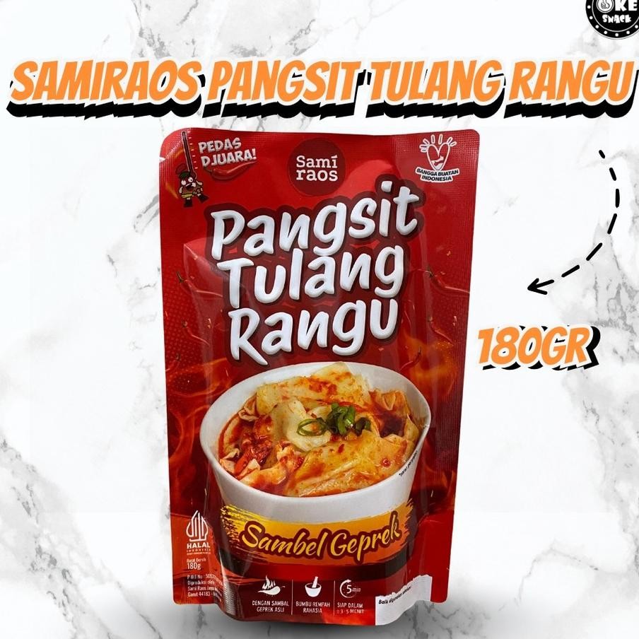 

Samiraos Pangsit Tulang Rangu Sambal Gep Sami Raos Pangsit Rebus Tulang Rangu Kuah Gep