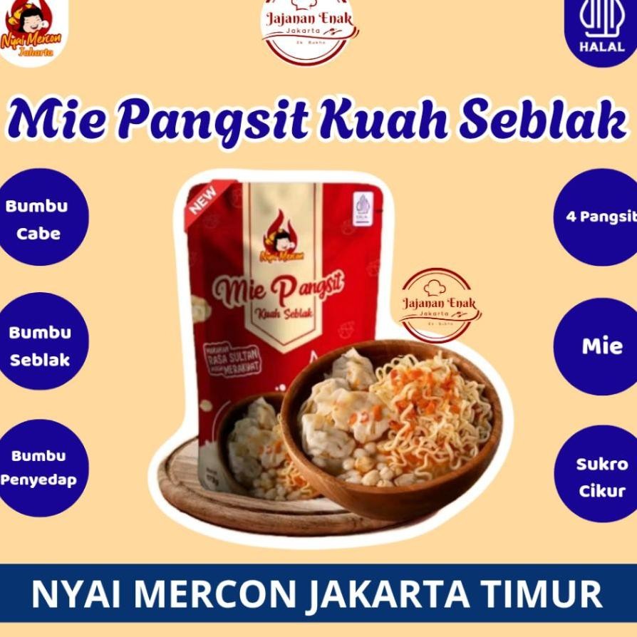 

Nyai Mercon Mie Pangsit Kuah Seblak