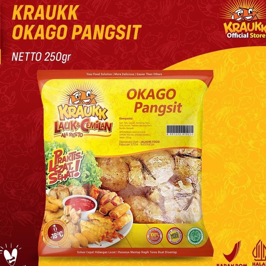 

Kraukk Okago Pangsit 250 Gram