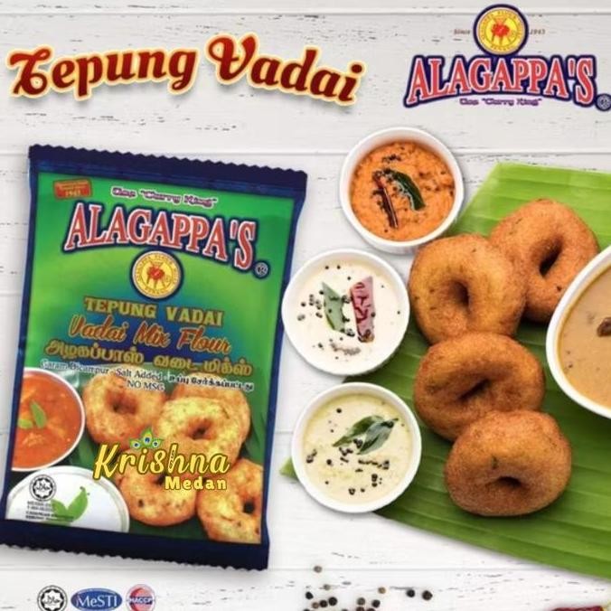 

Produk Unggulan] Alagappa's Tepung Vadai/Vadai Mix Flour 300gr