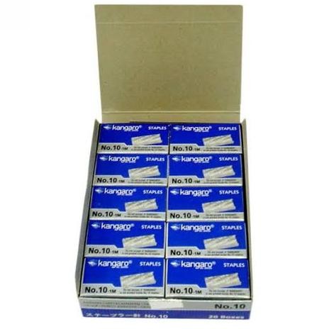 

Isi Staples Necis Kecil Kangaro No.10 Isi 20 Pcs