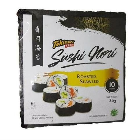 

Produk Baru!! Tokonori Sushi Nori 25gr - Rumput Laut Panggang 10 Lembar HALAL