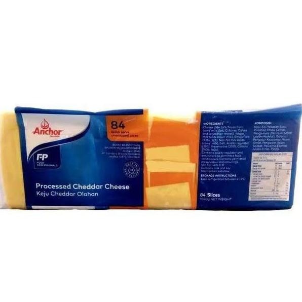 

Anchor Red Cheddar Cheese Slice 1Kg