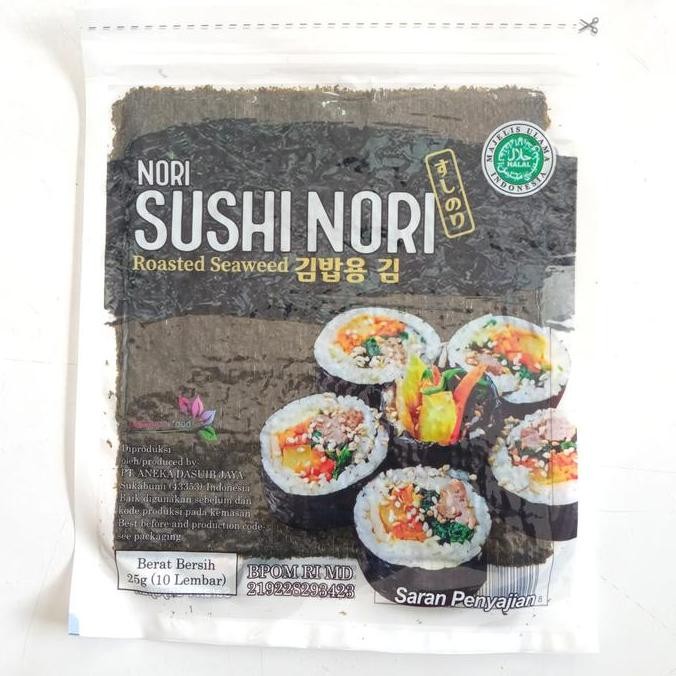 

Produk Baru!! Sushi Nori 10 Lembar | Nori Seaweed Sushi Halal