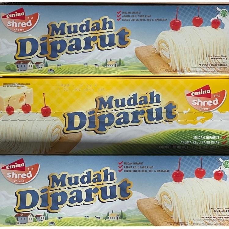 

Keju Emina Shred Cheese Keju Emina 2Kg