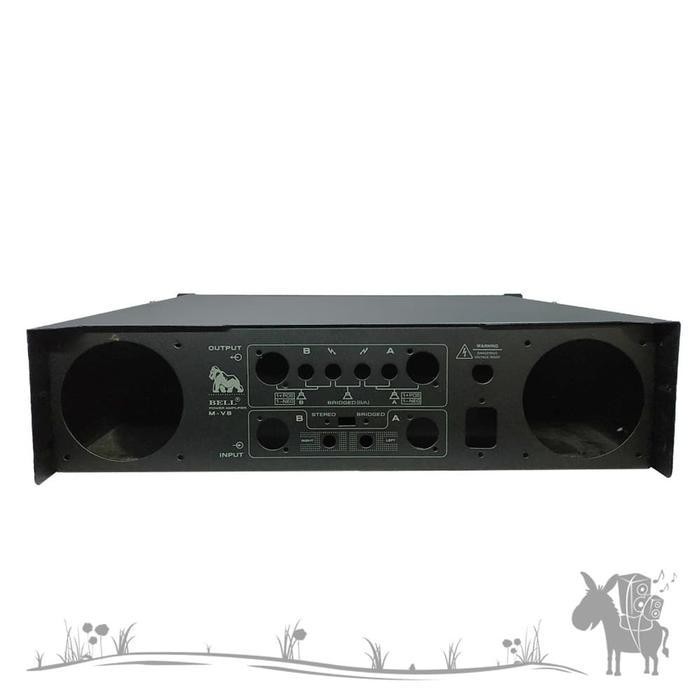 BOX MV8 MV 8 MV-8 POWER AMPLIFIER 3U BELL Berkualitas