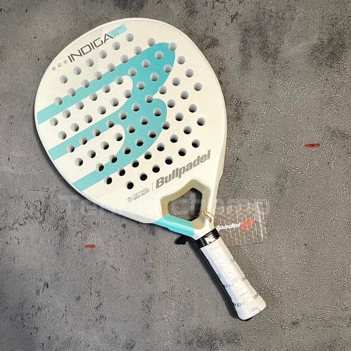 Raket Padel Bullpadel Indiga 25 Women/Bullpadel Racket Indiga White Blue Original