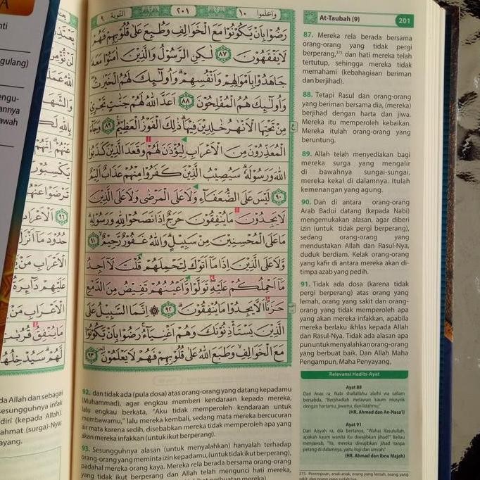 

Alquran Terjemah Waqaf dan Ibtida A5 HC, Al-Quran Al Quran Suara Agung CS