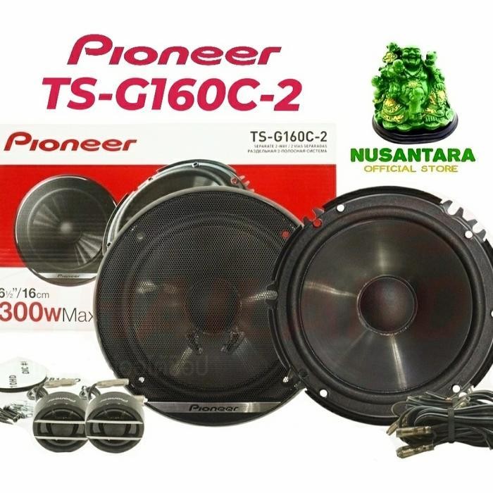Pioneer TS-G160C-2 Speaker 16cm dengan Tweeter 30mm & Woofer IMPP 300W Max tsg160c2 tsg 160c2 160c B