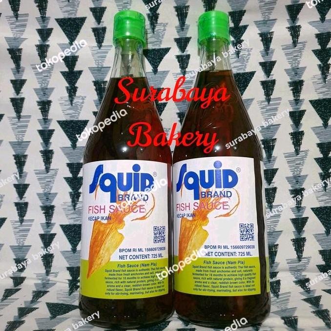 

Promo Kecap Ikan Squid Brand 725ml - Fish Sauce Asli Thailand Berkualitas