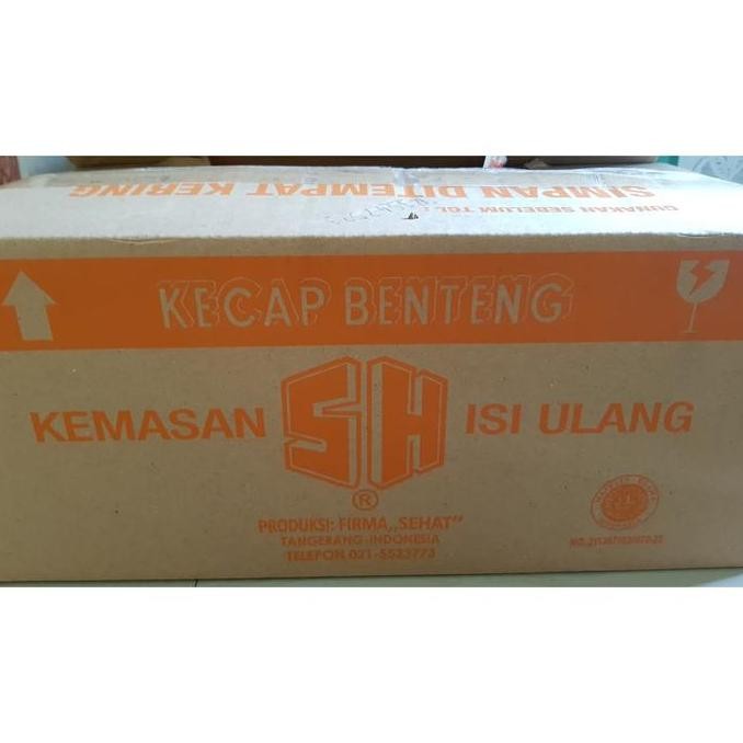 

Promo Kecap SH Benteng Refill 620ml 1 Dus Kecap Asin Ekonomis