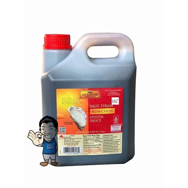

Promo Lee Kum Kee Oyster Sauce Kum Chun 2.5Kg - Saus Tiram Jerigen Jumbo