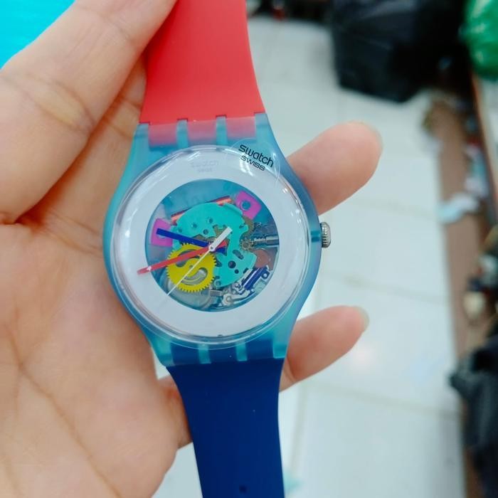Jam Tangan Swatch Pria SUOS101 Original suos101 Berkualitas