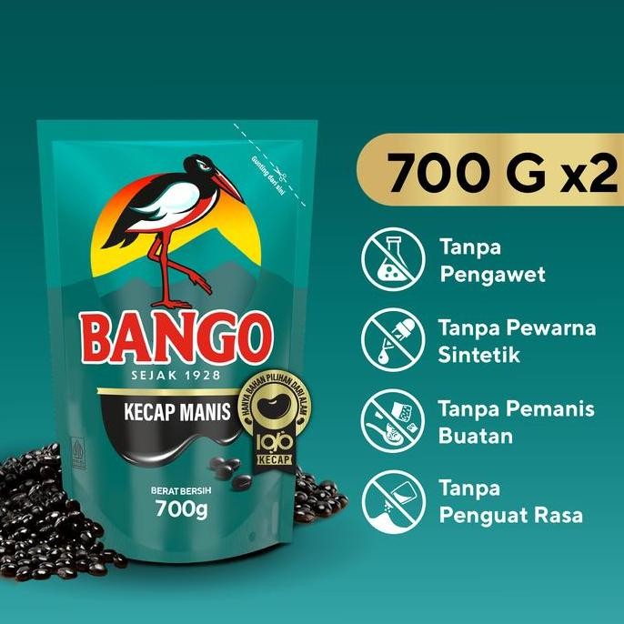 

Promo Bango Kecap Manis Refill Pouch 700gr Twinpack Exclusive Hemat