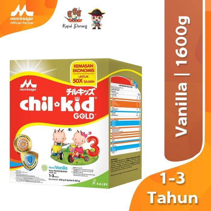 

Bis Morinaga Chilkid Reguler Vanila Susu Formula 1560Gr