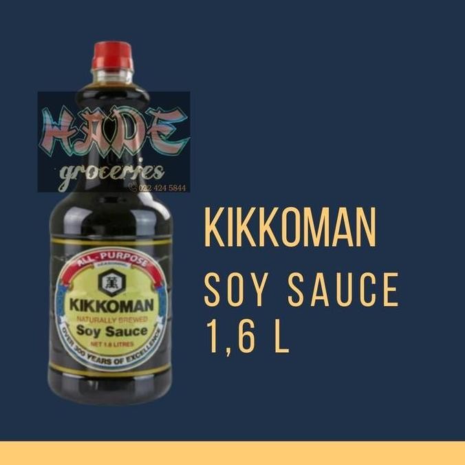 

Promo Kikkoman Soy Sauce Jepang 1.6 Liter | Kecap Asin Shoyu Jepang