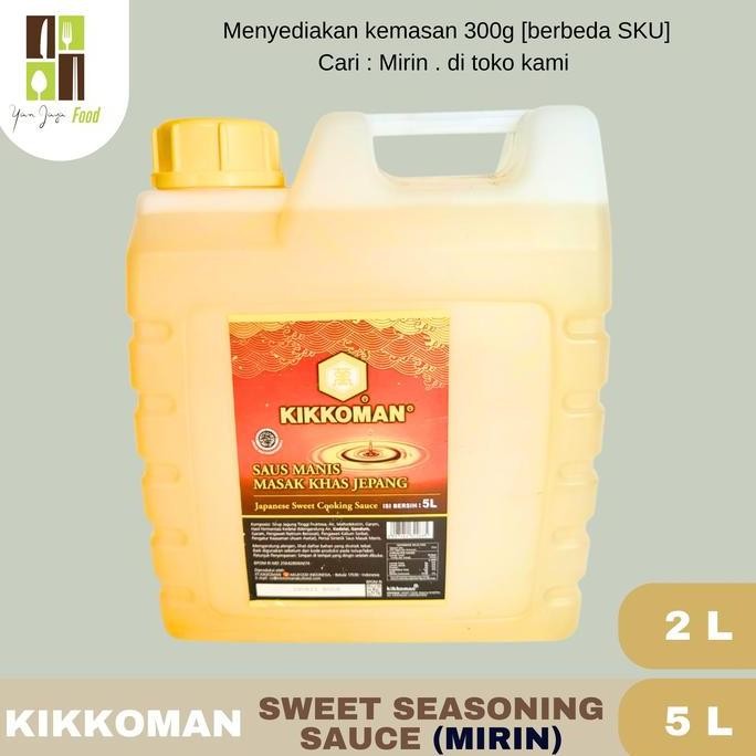 

Promo Kikkoman Sweet Seasoning Sauce Halal Mirin & Cuka Sushi 2L/5L