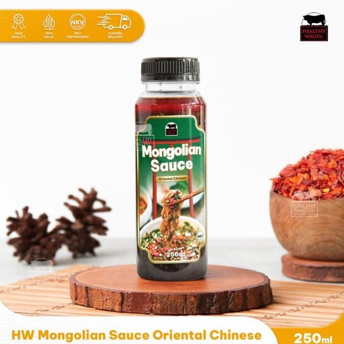 

Promo Mongolian Oriental Yakiniku Sauce Halal 250ml Healthy Wagyu