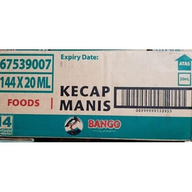 

Promo Bango Kecap Manis Sachet 20ml Rencengan 1 Dus Isi 144pcs | Kecap Mini Grosir