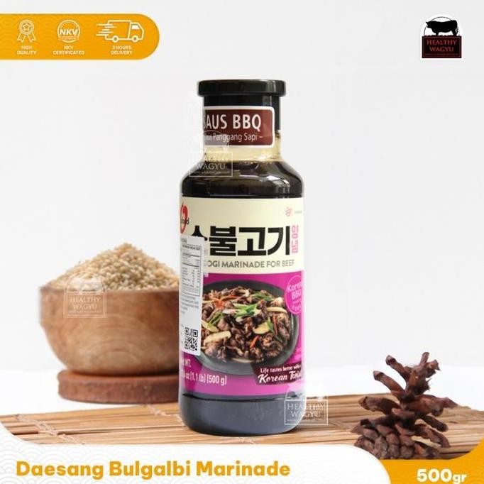 

Promo Daesang Bulgogi Marinade 500gr Healthy Wagyu