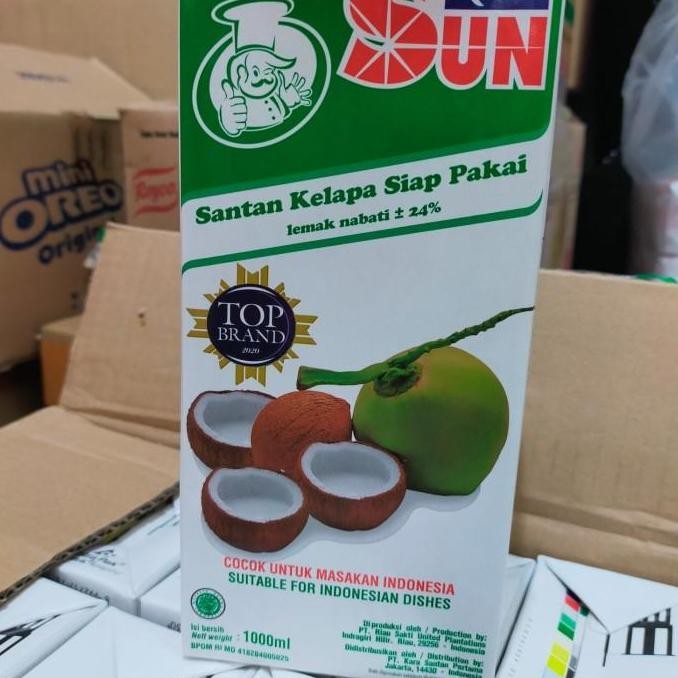 

Promo Sun Kara Santan Kelapa 1L - Santan Kelapa Kental, Berkualitas