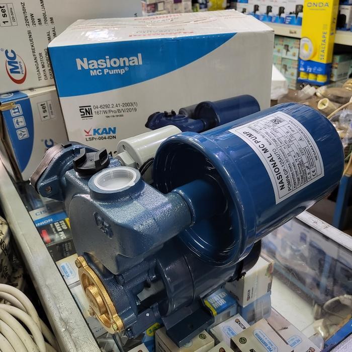 AS Pompa air National / Nasional GP 125 Pompa sumur dangkal 125 wat