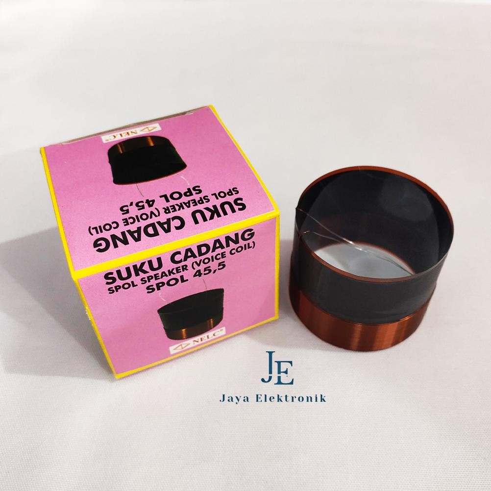 Promo Spull Speaker 45,5 Mm Spul Spool Speaker Voice Coil 45,5 Mm Nelc Ugi-113