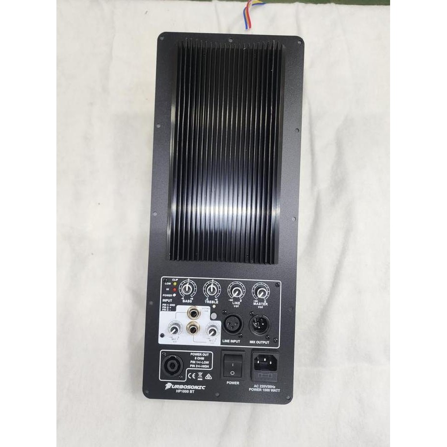 Mesin Kit Power Amplifier Aktif Turbosonic HP1000BT / HP 1000 BT Model Huper