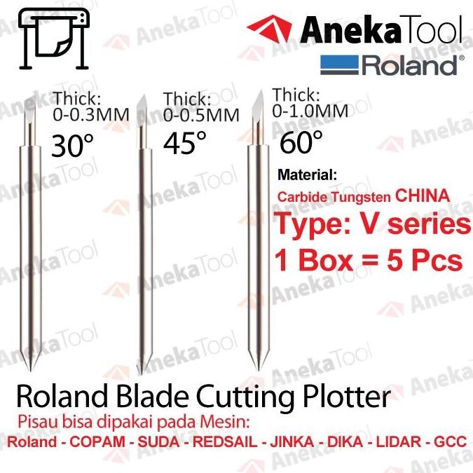 

Pisau Cutting Sticker Roland Blade - V Series (Baja Carbide China)