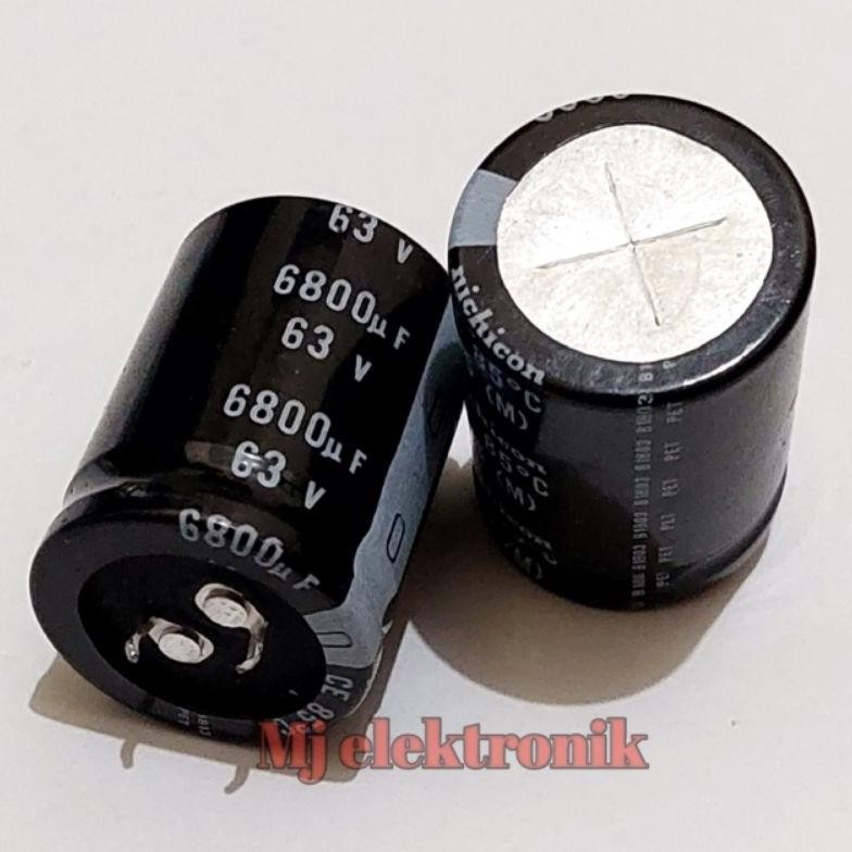 Elco 6800uf 63v Original Elko Nichicon 6800uf 63v Ori aSt