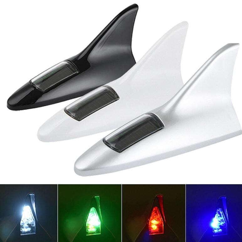 Antena Sirip Hiu Led RGB Antena Hybrid Led Tenaga Surya Solar Panel aSt