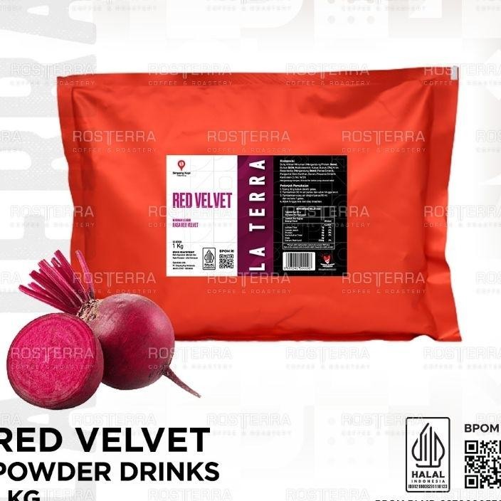 

Powder Red Veet Bubuk Minuman Rasa Red Veet 1Kg La Terra