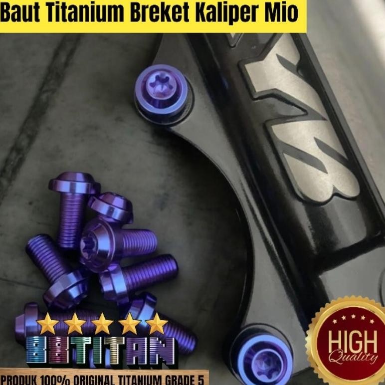 Baut Titanium Breket Kaliper Mio Nugi