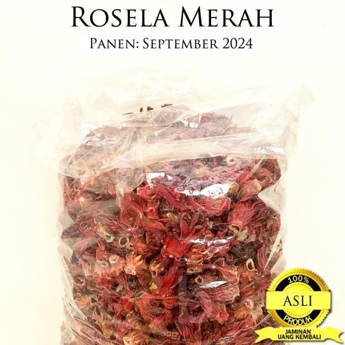 

Diskon! Bunga Rosella Kering 1Kg Merah / Ungu Herbal Tea Bahan Minuman