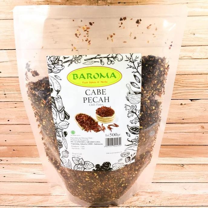 

Diskon! Cabe Flakes 500Gr / Cabe Pecah Kering / Chili Flakes Baroma Rempah Pedas