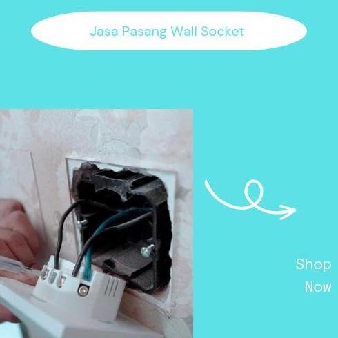 Terlaris Bardi Jasa Pasang Bardi Smart Wall Socket (Stop Kontak Konvensional Dan Universal) Per 1 Un