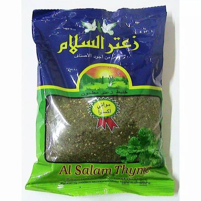 

Diskon! Daun Thyme Al Salam Zattar Organic 500Gr Herbal Bumbu Arab