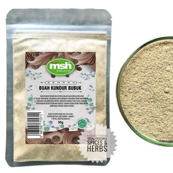 

Diskon! Labu Kundur Bubuk 500 Gram / Bligo Bubuk / Buah Kundur Kering