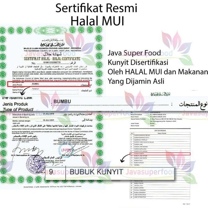 

Diskon! Bubuk Kunyit / Turmeric Powder 1Kg Halal Murni