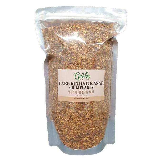 

Diskon! Cabe Kering Kasar 500Gr Chili Flakes Lokal Premium Pedas